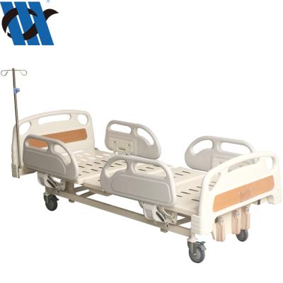 China MDK-T3618L Metal 3-Functions Hospital Manual Nursing Bed For Sale for sale