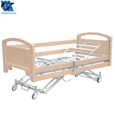 China MDK-802 Metal Electric Patient Bed With 5 Function Hospital Nursing Bed Elderly Home Care Bed Spare Parts for sale