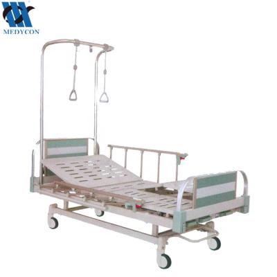 China Manual Clinic MDK-G266U-K 3 Function Bed Hospital Inpatient Furniture Medical Older Clinic Orthopedic Bed for sale