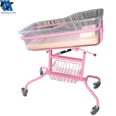 China BDB07 Baby Crib+Toddler Baby Crib Bed Crib Infant Cribs Hospital Steel Coated Hospital Crib Crib Infant Crib Bed For Sale for sale