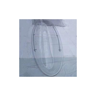 China Transparent New PC Polycarbonate Three Person Seat Design With Paddles For Water Sports Boats for sale