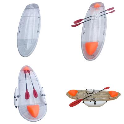 China Transparent PC Polycarbonate Thickened Shell High Impact Plastic Three Person Seat For Surfing And Cruising Boat for sale