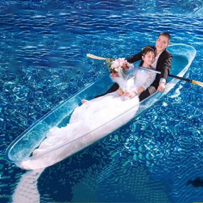 China High End PC Boat Having Fun Safety Boat Lake Durable Hull Solid Thickened Aluminum Frame for sale