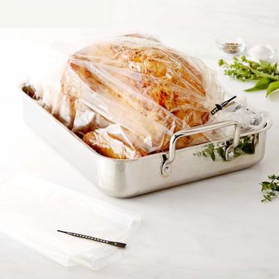 China Safety Wholesale 250Mm*380Mm Portable Premium Roasting Turkey Oven Cooking Plastic Oven Bags for sale