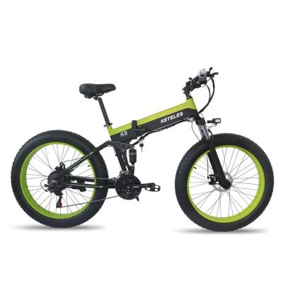 Chine 15AH batterie 26x4.0 pouces vélo électrique avec moteur 1000W puissant et 7 vitesses à vendre