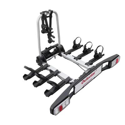 China Customized Logo Universal Folding Rear Bike Carrier Rack for Road and Mountain Bikes for sale