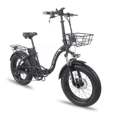 China 15AH Lithium Battery Electric Folding Bike EU Warehouse Dropshipping with 250W Motor for sale