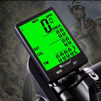 China 2.8 Inch ABS Bike Computer for Light Exercise Sensor Wireless Speedometer by Inbike for sale