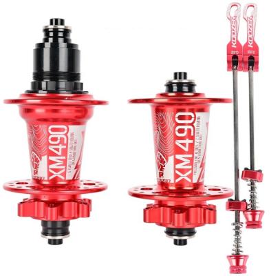 China 2021 Bicycle Hub XX1 XD 12Speed Cassette Body Hubs Koozer XM490PRO Sellado con 4 rodamientos en el centro de la bicicleta de montaña QR a través de 28 32 36 agujeros Xdr en venta