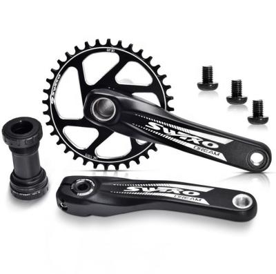 China SWTXO GXP Mtb Bike Crank Set 32T 34T 36T 38T Hollow Integrated Bicycle Chainwheel SHN for sale