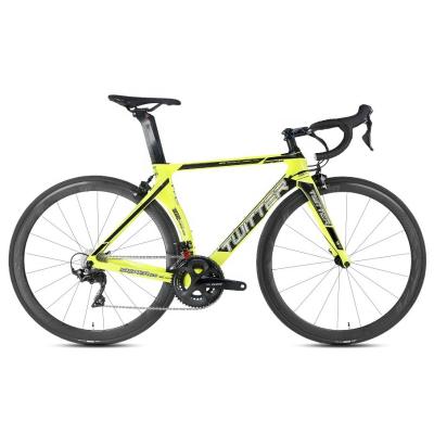 China TWITTER R7000-22 Speed Road Bike with Hydraulic Disc Brake and Carbon Fiber Frame for sale