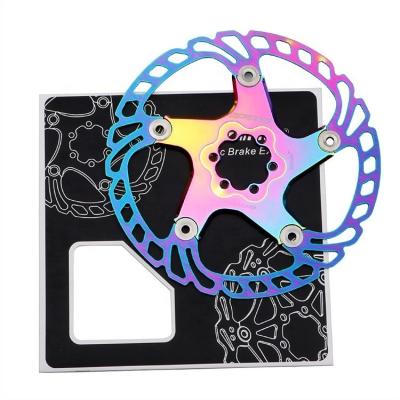 China BMX RAINBOW 2021 Full CNC Road Bike Brake Disc 140/160/180/203mm Quick Cool Down for sale