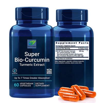 China Customizable Health Food Formulation OEM Biocurcumin Turmeric Extract - Highly Absorbed Curcumin Systemic Health Support - Gluten Free for sale