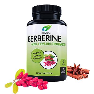 China Customizable Syringin 120 Vegetable Capsules Berberine Supplement Health Food Private Label OEM Formulation Healthy Immune System for sale