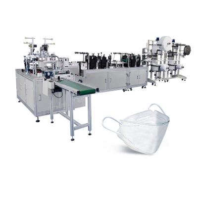 China Factory Hot Sale Kf94 Nonwoven Disposable Surgical Face Mask Making Machine Fish Shaped Mask Machine for sale