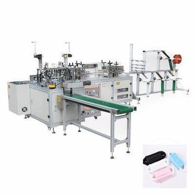 China Disposable Face Mask Making Automatic Flat Speed ​​3 Ply Face Mask Making Machine (1+1) for sale