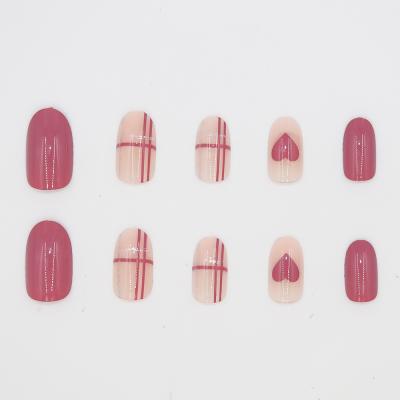 China Design Style Fake Nails Box Package False Nail Set for sale