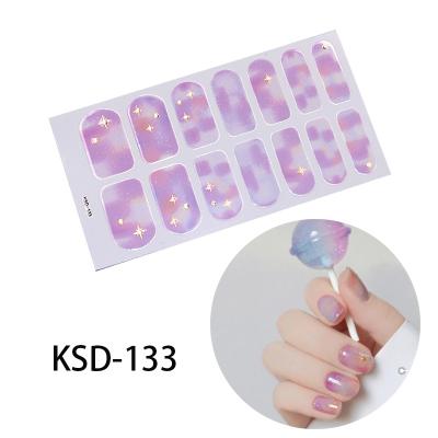 China Environmental Nail Art Wholesale fashion valentine free samples foil nail art 3D decoration stickers for sale