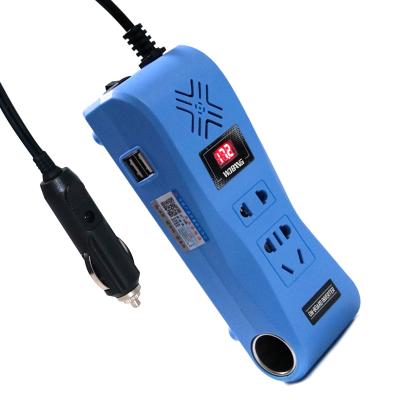 China professional manufacturing 24 volt sine wave plug 200w pure voltage american car intelligent vehicle mounted inverter 170*65*38mm for sale