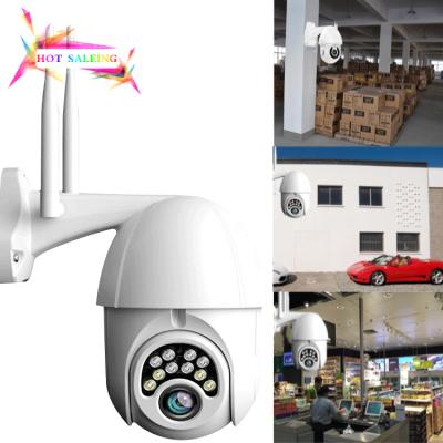 Cina Wireless IP Camera Waterproof / Waterproof 1080P 4MM Wifi CCTV Camera Outdoor Dome Security Surveillance Colorful In Night in vendita