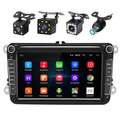 China Android 10 GPS Usb Fm Multimedia 2 Din Android Radio Wifi HD Car Mp5 Stereo Auto Radio Player For VW Seat skoda en venta