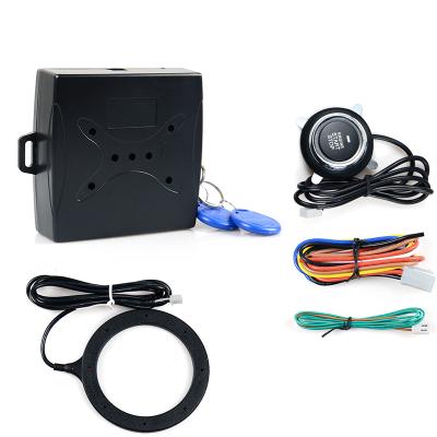 China Keyless Entry One Way Security Entry Engine Smart Start Button Keyless Anti-theft System Car Alarm zu verkaufen