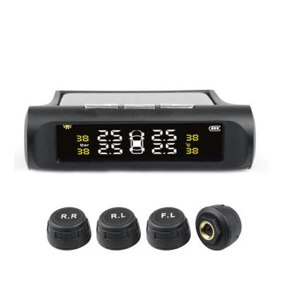 중국 Universal Car Tire Pressure Monitor System TPMS Tire Pressure Monitor Solar Power Digital LCD Display Auto Security Alarm Systems Tire 판매용