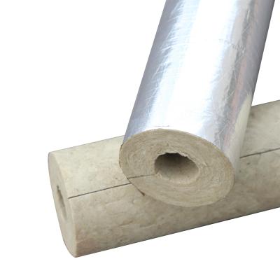 中国 Insulation Material Rockwool Acoustic Pipe Moisture Resistance 販売のため