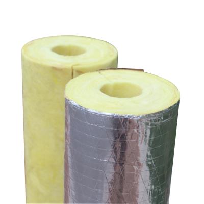 China Insulation Material Fireproof Fiberglass Pipe Insulation For Heat And Sound Insulation for sale