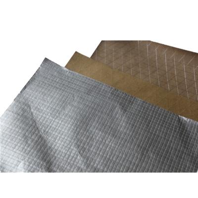 China Aluminum Foil Facing FSK Type Reinfored Aluminum Insulation Foil for sale