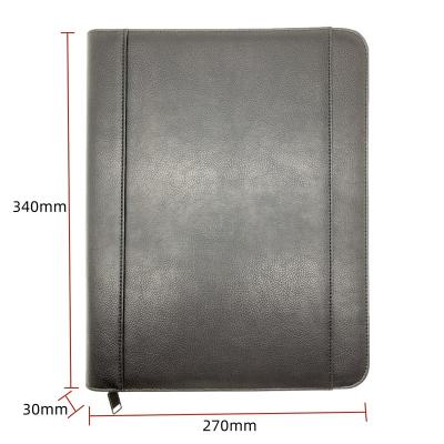 China Factory Supply Eco-friendly Hot Sale A4 Clipboard Conference Signature Folder Leather Document Folder for sale