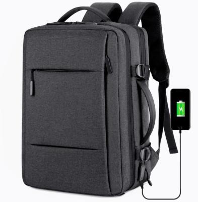 China With Customizable Logo USB Factory Direct Selling Student Multifunctional Waterproof Large Capacity Backpack Laptop Bag for sale