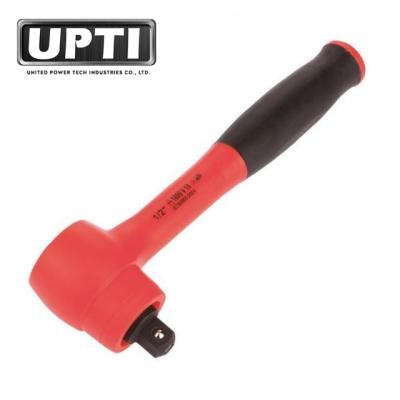 China Taiwan Made High Quality Professional VDE Tools 1/2 Dr. 1000V Insulated Reversible Ratchet HW403135C/VDE for sale