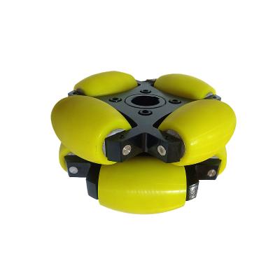 China Other Yellow Smart Omnidirectional Wheel 4-24 Inch Heavy Duty Omnidirectional Load Wheel Model Optional for sale