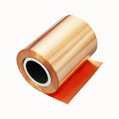 China Various industries and electromechanical equipment 0.05 -1mm copper foil melting strip precision copper slicing for sale