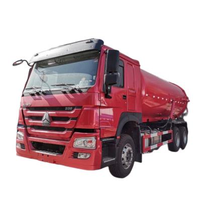 China 20cbm SINOTRUK Saugabwasserfahrzeug 6×4 Industrie-Reinigungsstaubsauger zu verkaufen