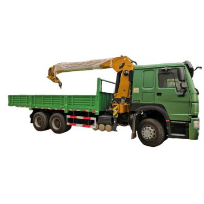 China SINOTRUK HOWO Truck Mounted Crane XCMG Crane 10T 6X4 Truck Bed Mounted Crane Te koop