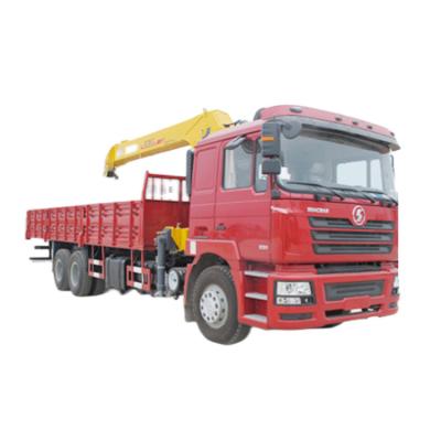 China SHACMAN F3000 Crane Truck Mounted XCMG Crane 300HP 6X4 Crane Truck for sale