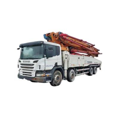 Chine SCANIA 8x4 de seconde main 38m 52m 56m 62m 70m Pompe à béton pompe à béton camion à béton monté pompe à béton à vendre