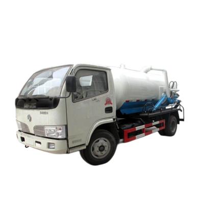 China Dongfeng Sewage Suction Truck 100HP 4CBM 6CBM 8CBM 10CBM 4X2 Vacuum Sewage Sucking Truck for sale