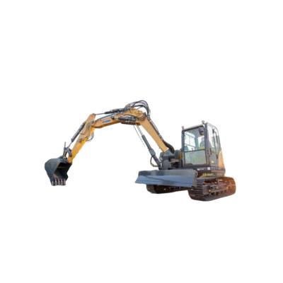 China 8 Ton Mini Hydraulic Digger XCMG XE80E Farm Excavators for sale