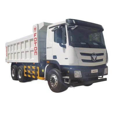 China Foton New and Used GTL-E 6*4 Dump Truck with Sinotruk transmission for sale