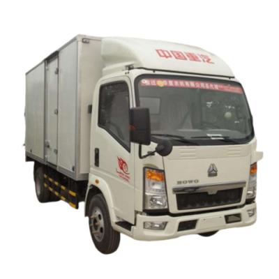 China Sinotruk Brand Howo Left Hand Drive 4x2 116HP Cargo Truck For Logistics And Transportation for sale