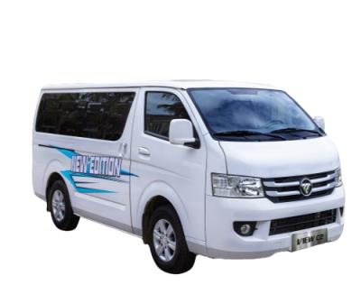 China FOTON Coach Bus 15 Seaters Flat Roof Cab Passenger Bus With Diesel Euro2 Engine for sale