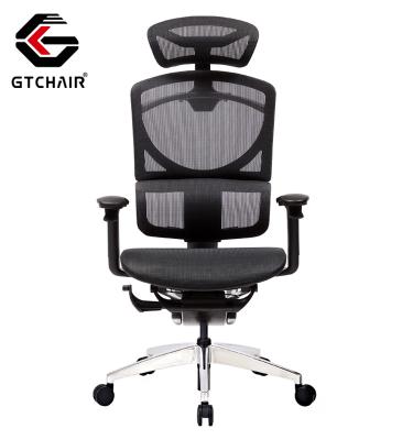 China Executive Ergonomic Adjustable Back Swivel Executive Chair BIFMA Mesh Office Chair High for sale