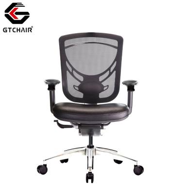 China Executive Ergonomic Chair TUV High Luxury Mesh Back Office Chair Swivel Leather Executive for sale