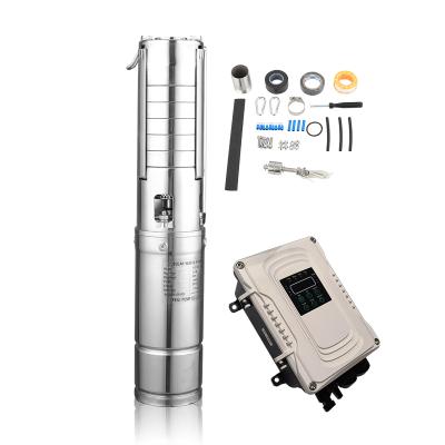 China & 201; stainless steel 304 stainless steel dc solar submersible pump solar deep water pump tubewell solar pump for sale