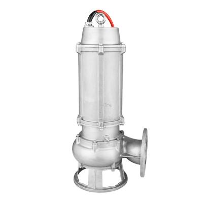 China Sewage Cutter Pump Single Stage Stainless Steel Sump Submersible Sewage Pump Manufacturers for sale