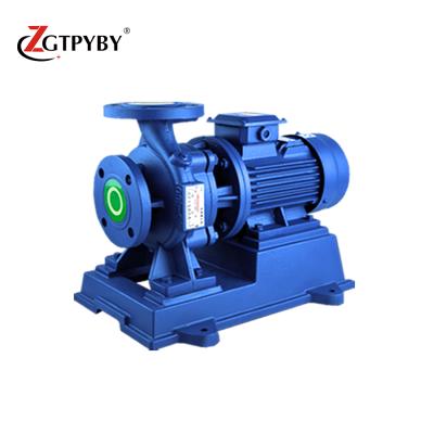 China Integrated Pump Stainless Steel Inline Pump Centrifugal Isw 2 Inch Water Booster India Water Pressure Inline Booster Pump for sale