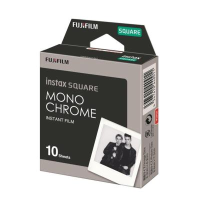 China Fujifilm Instax SQUARE Polaroid Photo Paper CHROME MONO Pack 10 Single Sheets (Suitable for Square Series Cameras, SP-3) 017 for sale